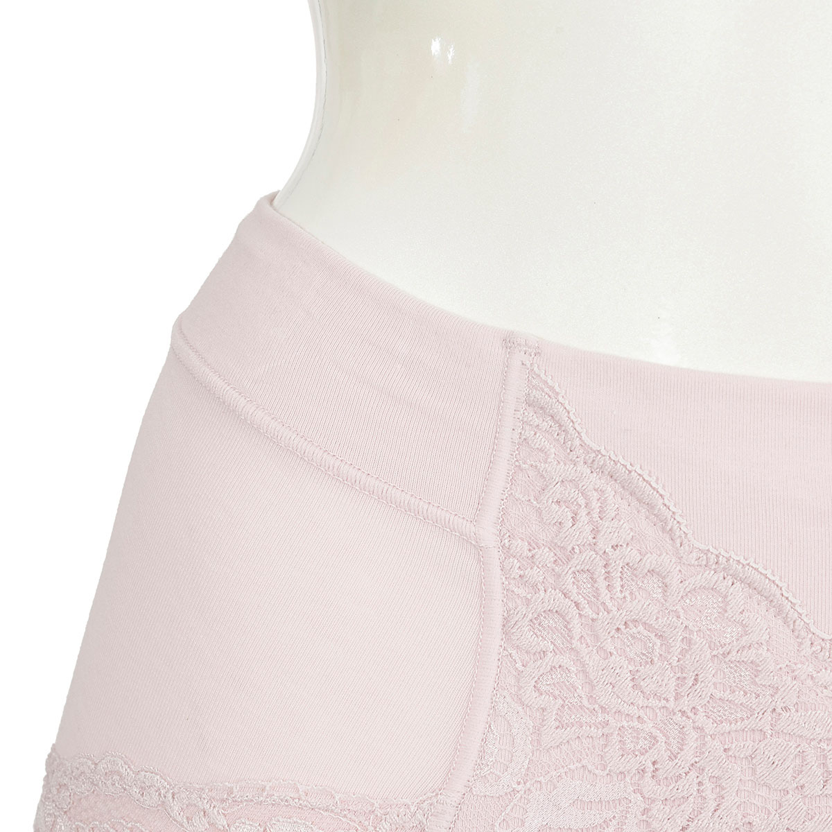 満足: 集中美腹メイク レース ショーツ やや深ばき