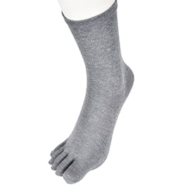 指の間がムレにくい! 5本指タイプソックス