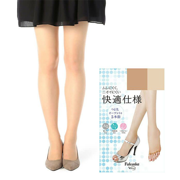 5本指 つま先オープンタイプ ストッキング