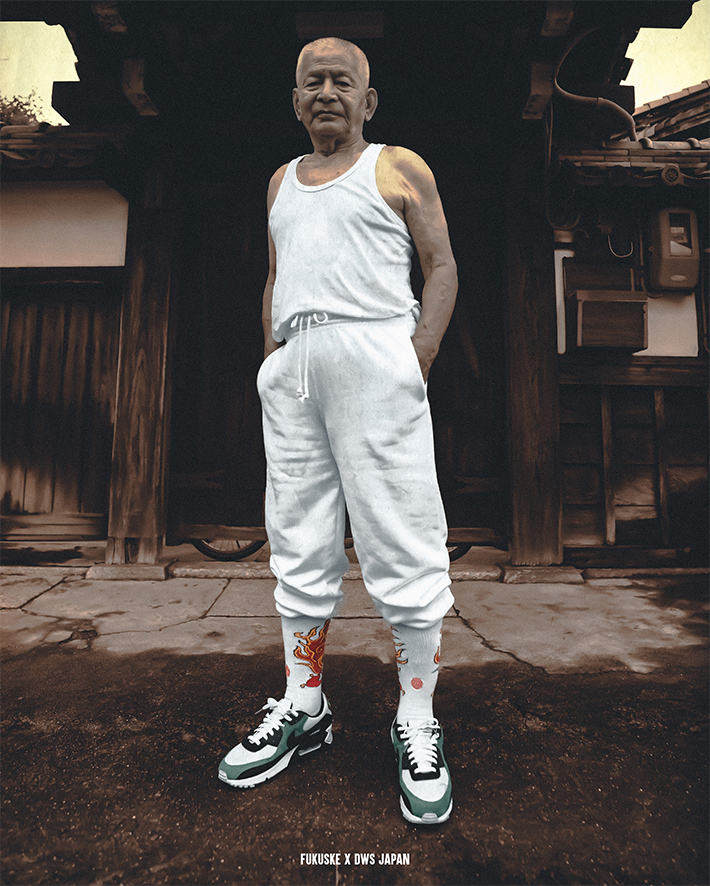 【バーニング福助ソックス】