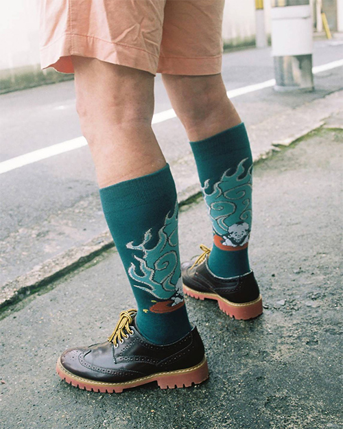 【バーニング福助ソックス】