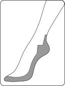 つま先・足底 切替