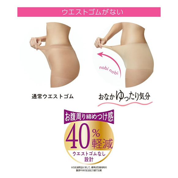 ウエストゴムがない