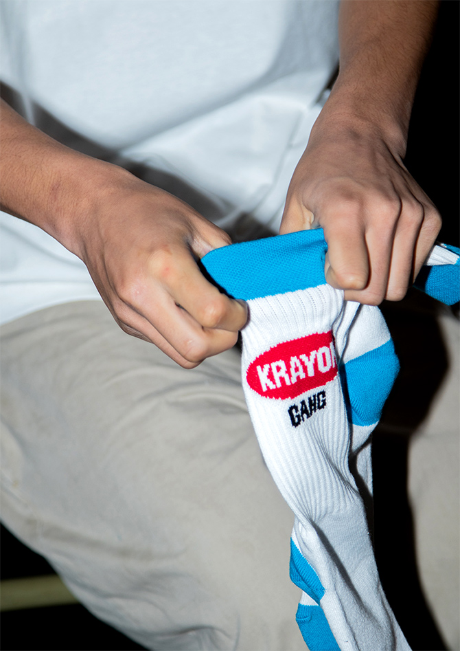 KRAYONGANG LOGO SOCKS