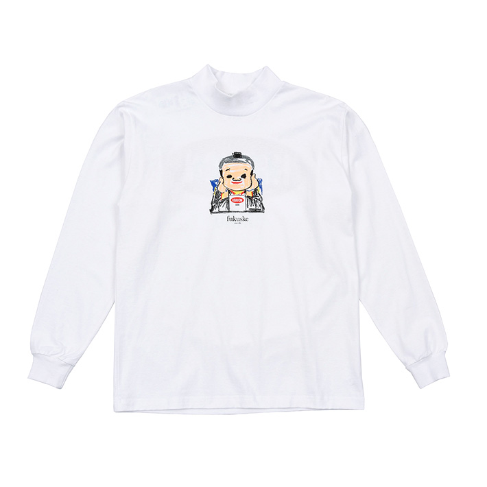 FUKUSKE GANG PRINT MOCK NECK Tee