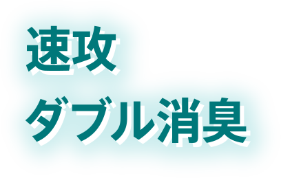 速攻ダブル消臭