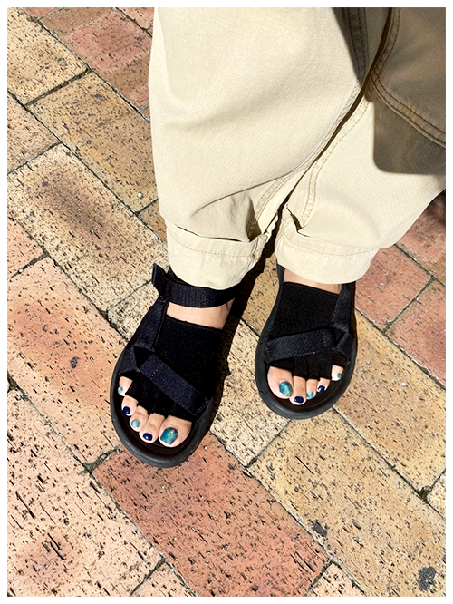 fukuske 表糸シルク100% 5本指 つま先なしソックス