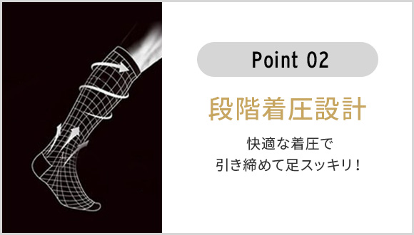 段階着圧設計