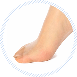 満足 ＜ひざ下丈＞ 《涼感さらっと》 コンジュゲート ショートストッキング