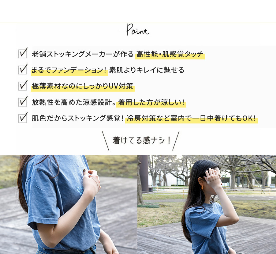 着けてる感ナシ！