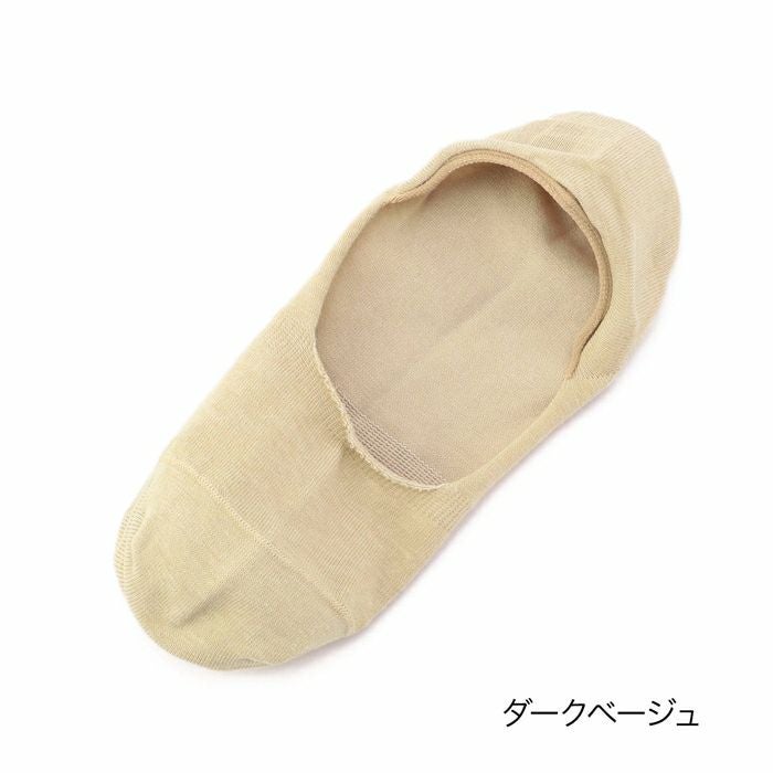 LEON.JP掲載商品】 fukuske 履き口広め カバーソックス 2f870v