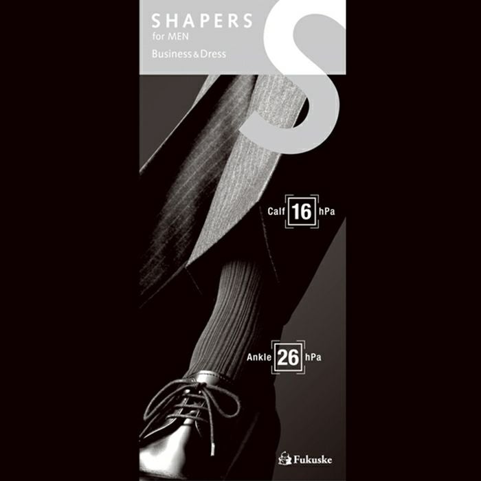 SHAPERS for MEN (シェーパーズ)】着圧靴下 ハイソックス丈 マイクロ