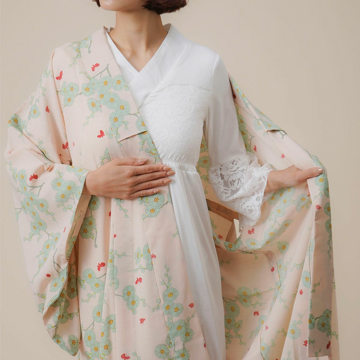 インナー レディース fukuske和装 ブラジュバン5inONE ブラスリップ