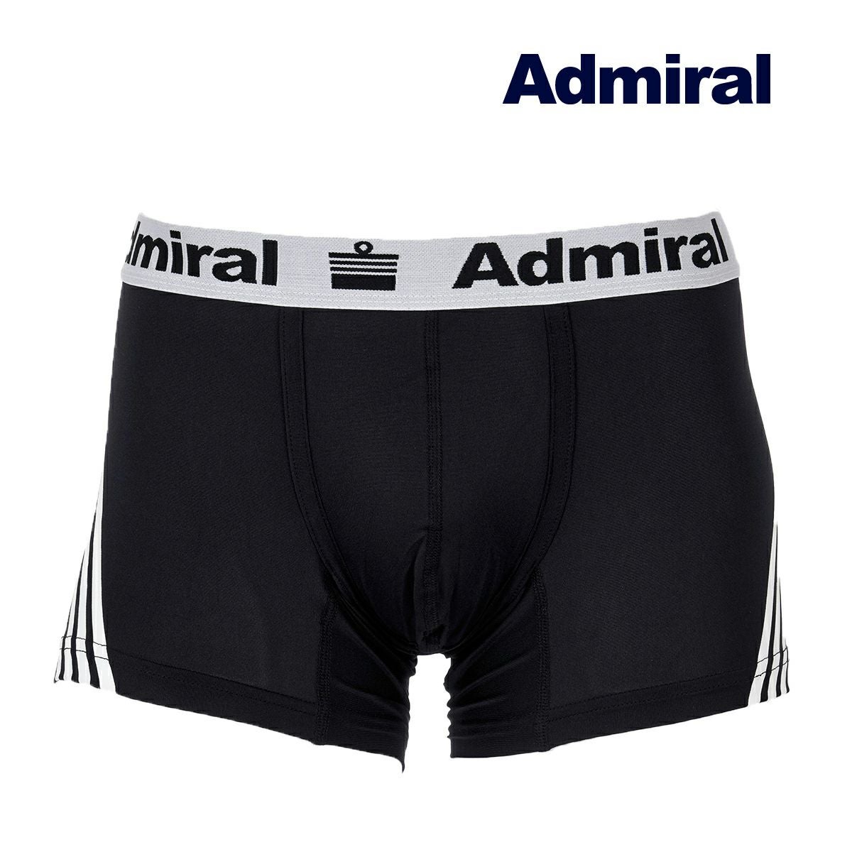 ボクサーブリーフ メンズ Admiral(アドミラル) エステルベア天竺編み サイドライン