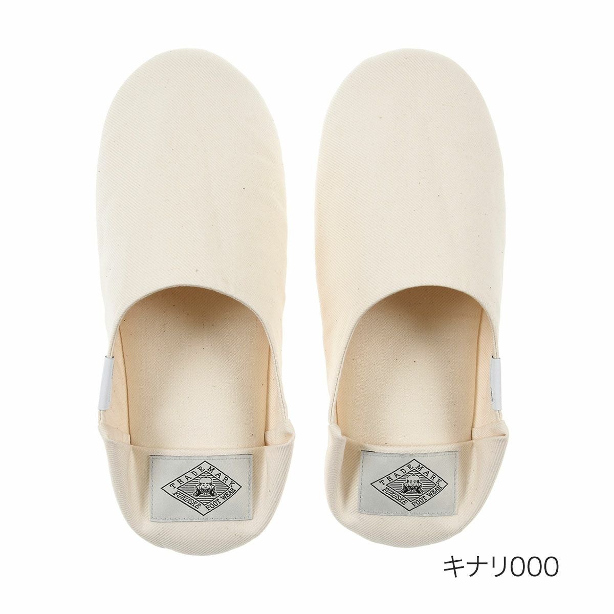 Tabeez(タビーズ)】スリッパ バブーシュ ユニセックス×COTTON∞ 日本製