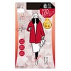 レディースストッキング無地毛玉になりにくい静電気防止消臭糸使用つま先スルー保湿加工発熱加工