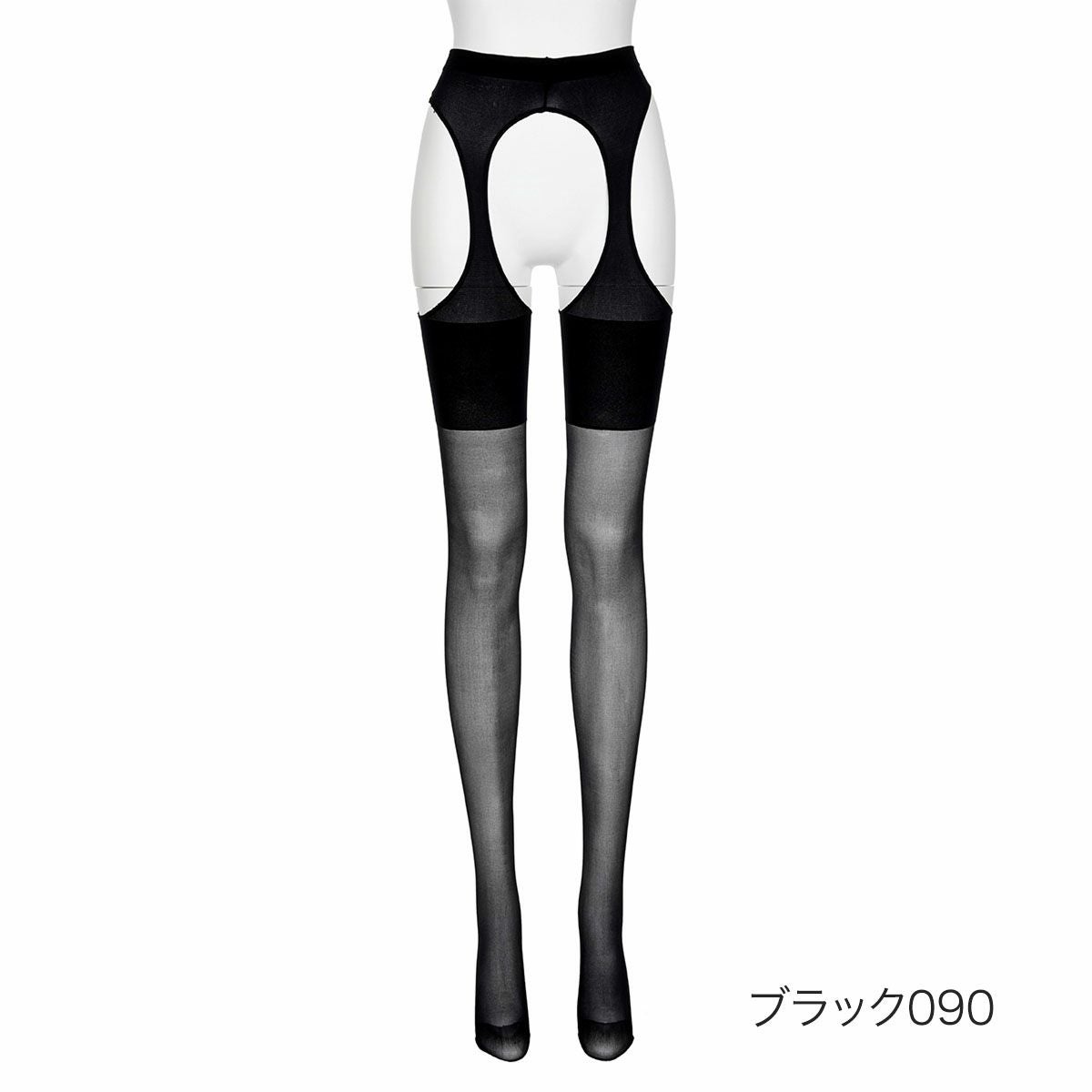 パンティ部レスストッキング 18デニール レディース momoske 無地