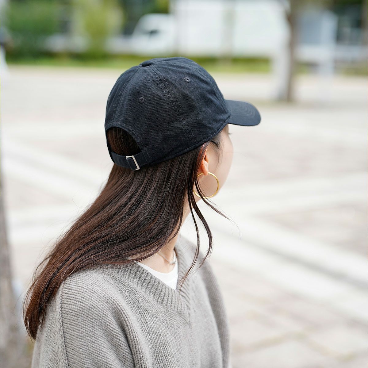 キャップ 帽子 fukuske 無地 ワンポイント刺繍 福助靴下 CAP23005