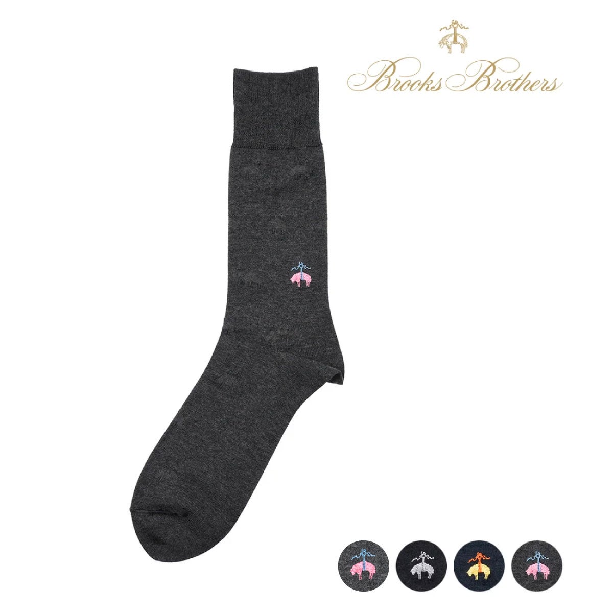 BrooksBrothers (ブルックスブラザーズ)】 靴下 ゴールデンフリース総 