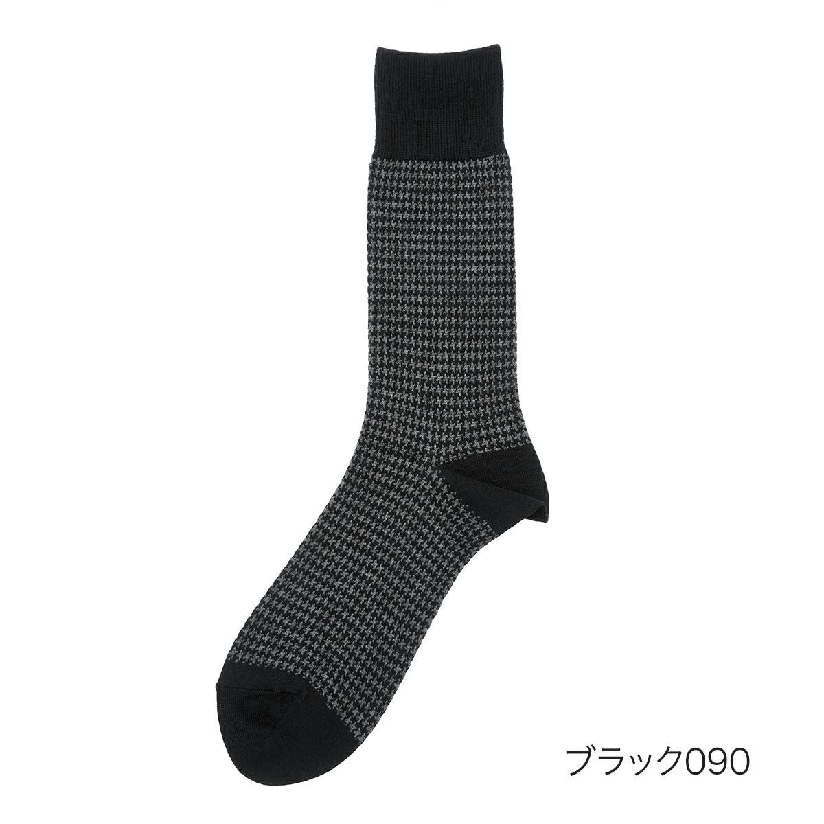 BrooksBrothers (ブルックスブラザーズ)】 靴下 千鳥柄 クルー丈