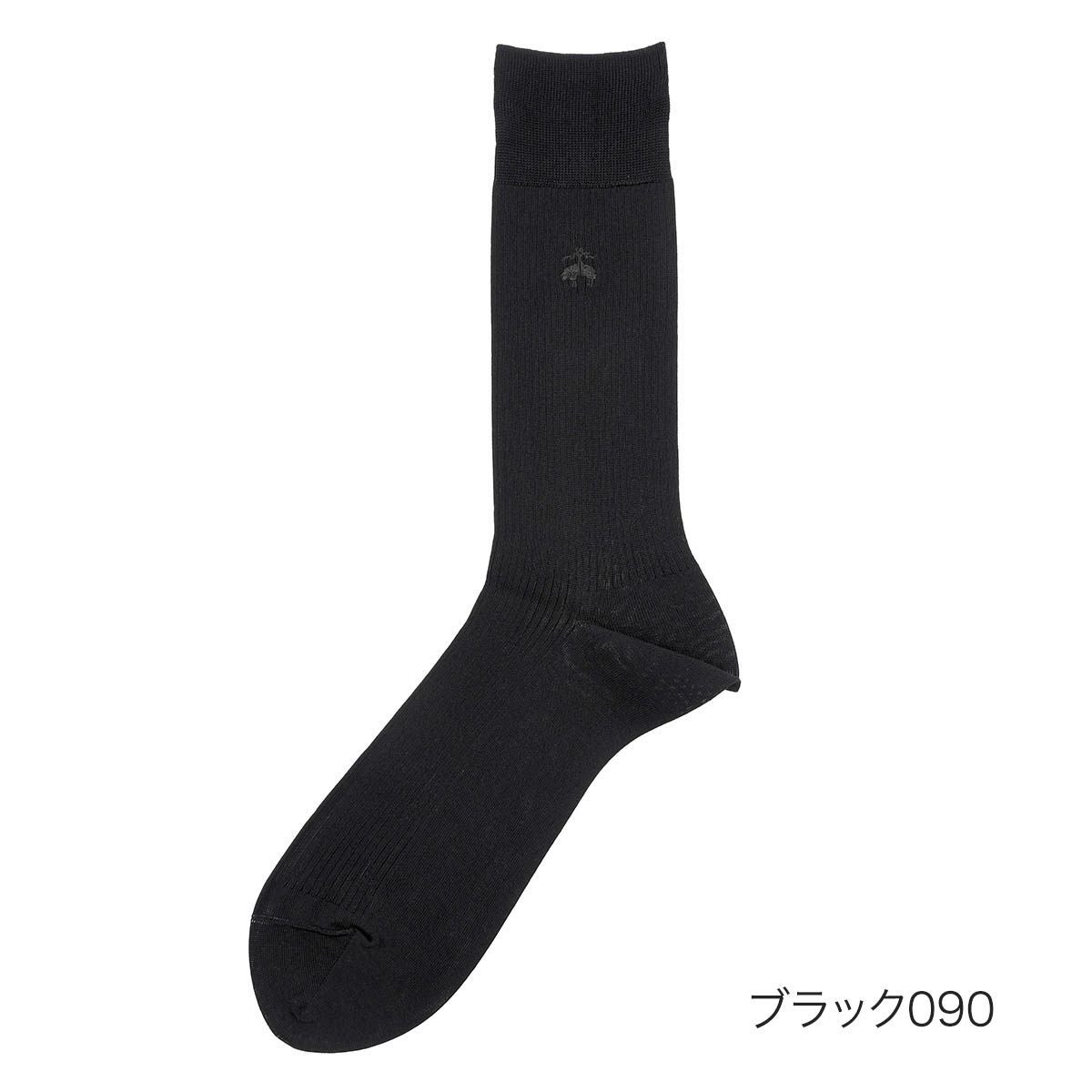 BrooksBrothers (ブルックスブラザーズ)】 靴下 無地 クルー丈 ワン