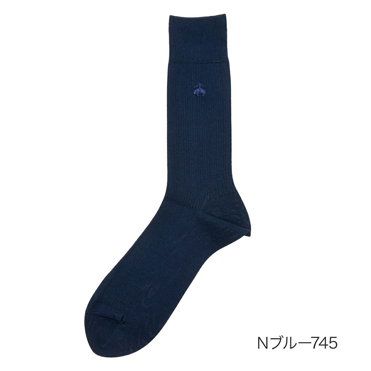 BrooksBrothers (ブルックスブラザーズ)】 靴下 無地 クルー丈 ワン