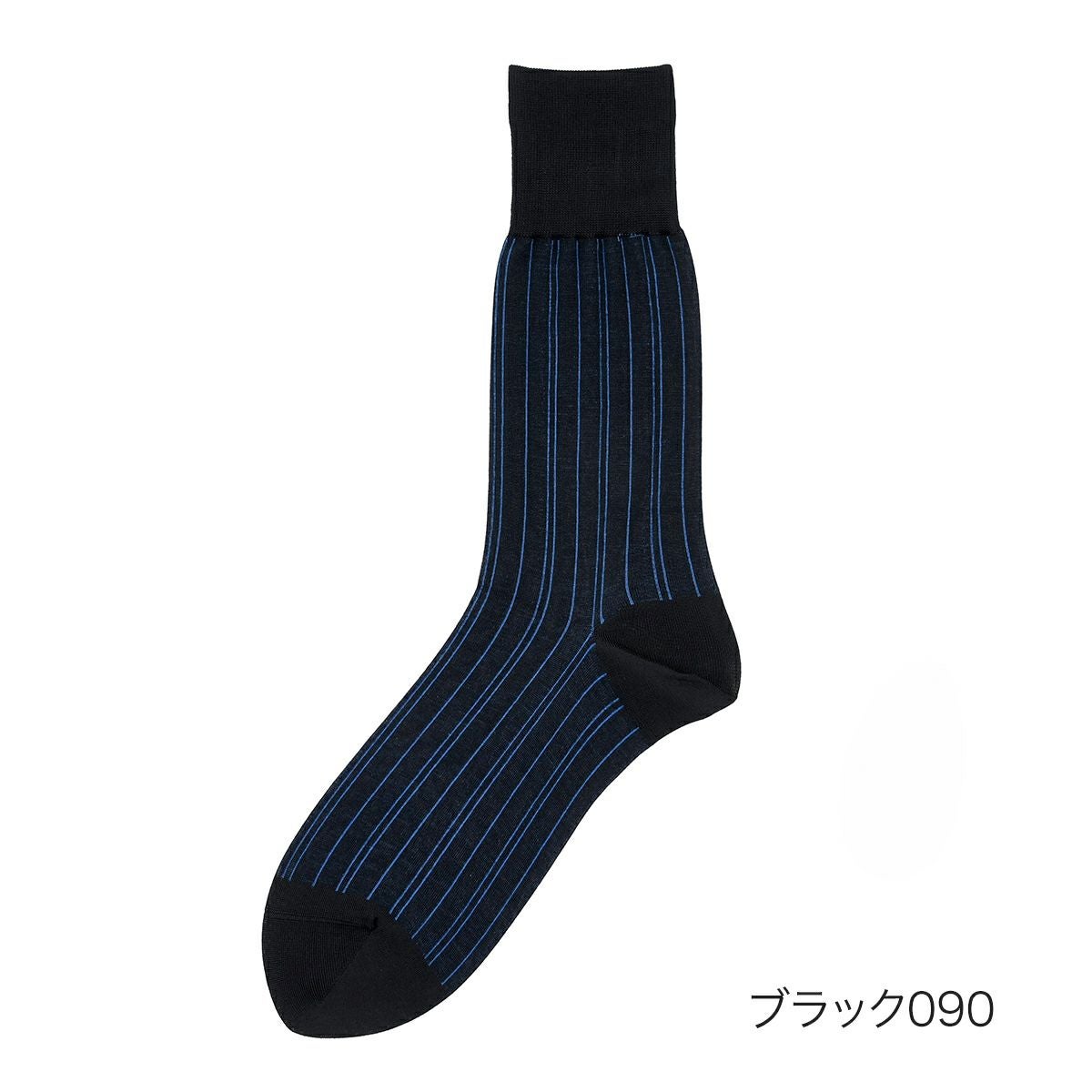 fukuske(フクスケ)】靴下 ソラーロ ストライプ柄 靴下 クルー丈