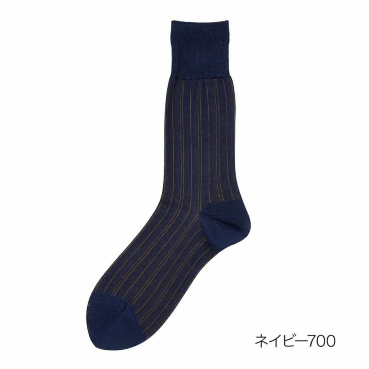 fukuske(フクスケ)】靴下 ソラーロ ストライプ柄 靴下 クルー丈