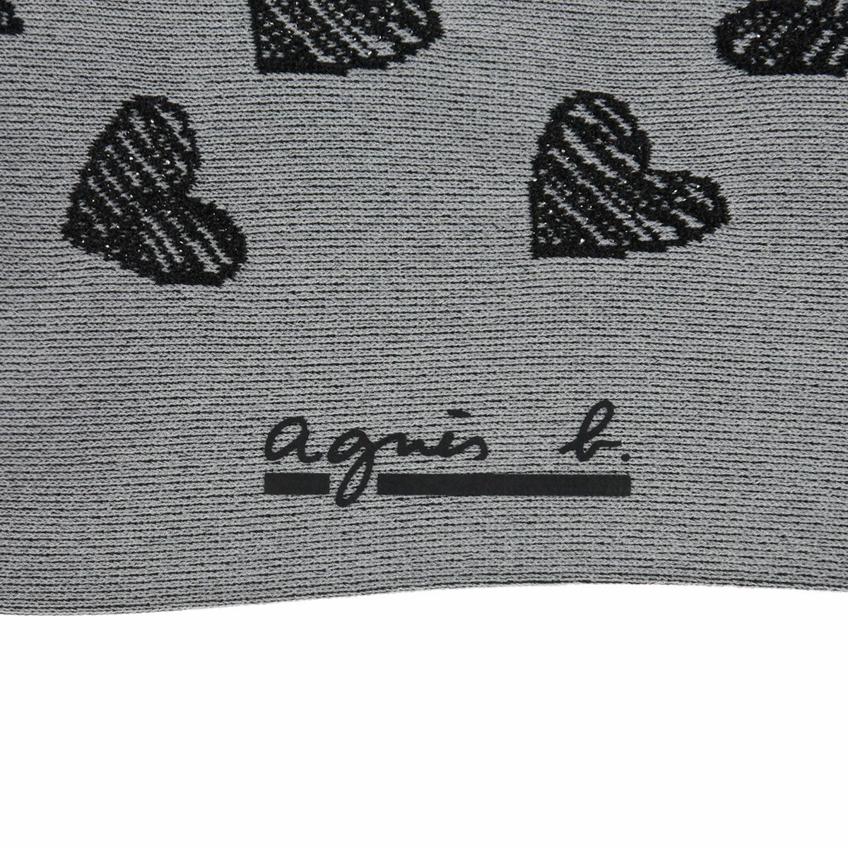 美品‼️アニエス・ベー agnes b. アンファン ケープ ハート グレー agnes b.】アニエスベー TAS11B－01 2wayトートバッグ (Agnes b/トート
