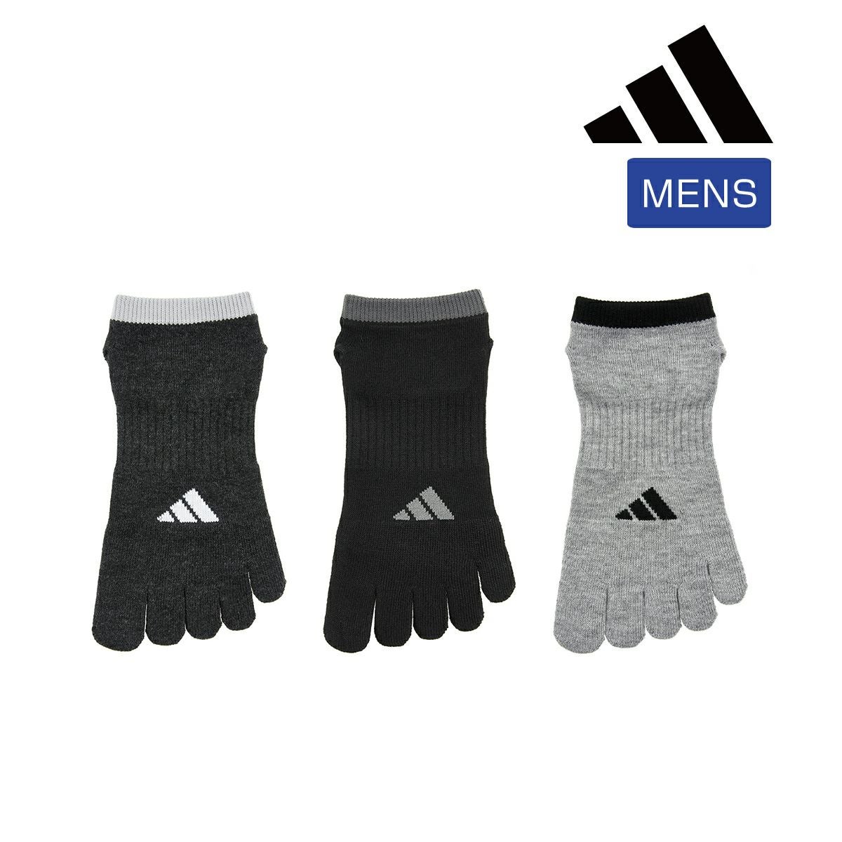アディダス】3足組 靴下 BASIC SOCKS 無地 ワンポイント スニーカー丈
