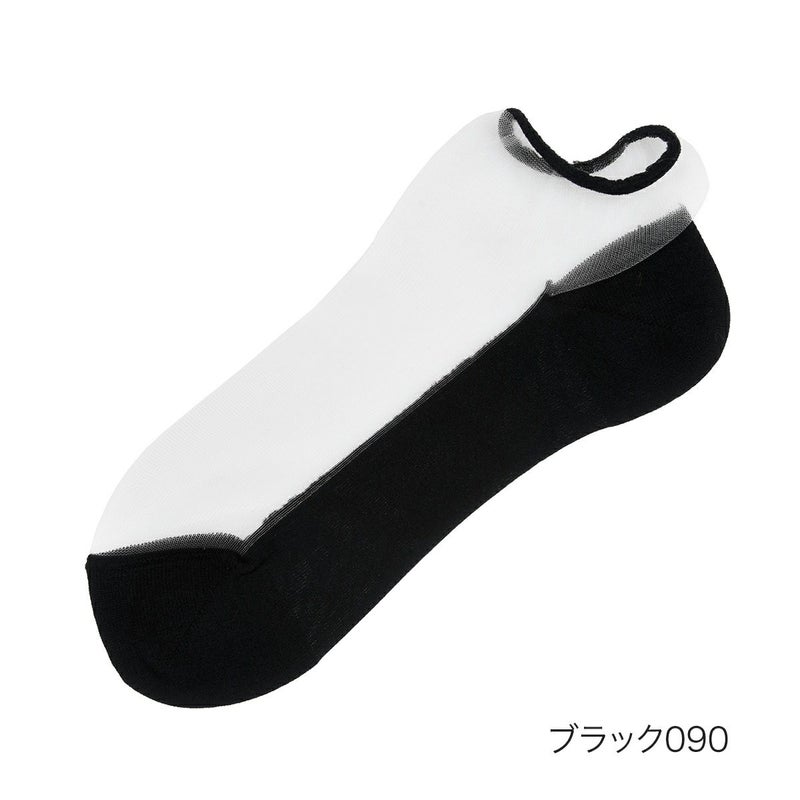 【fukuske(フクスケ)】靴下無地シアースニーカー丈(3363-210)