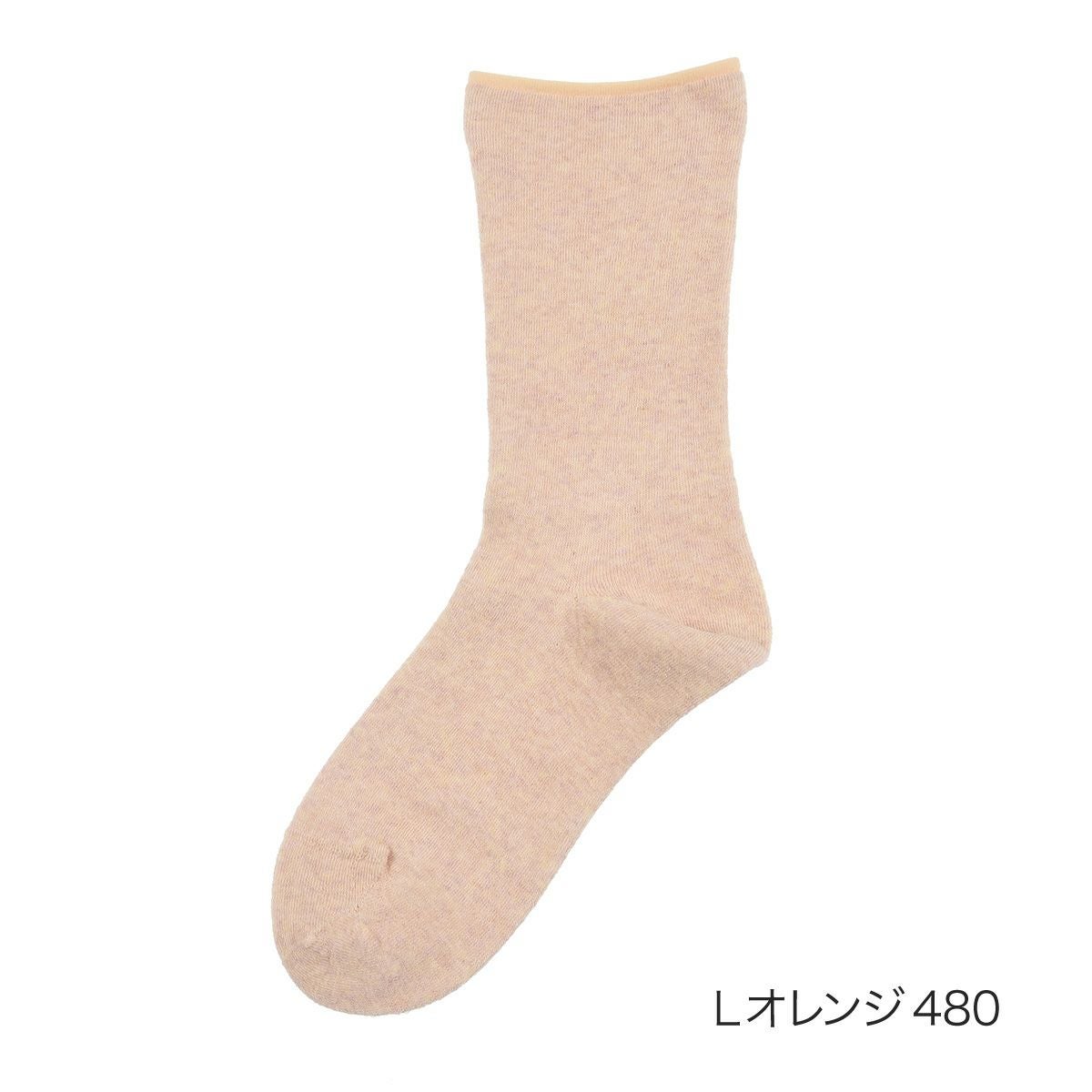 fukuske(フクスケ)】 靴下 無地 クルー丈 マルチストレッチパイル(3363