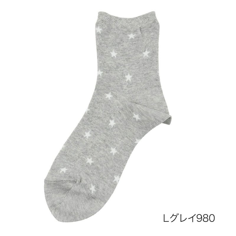 【マッキントッシュフィロソフィー】靴下星柄ショート丈(3307-828)