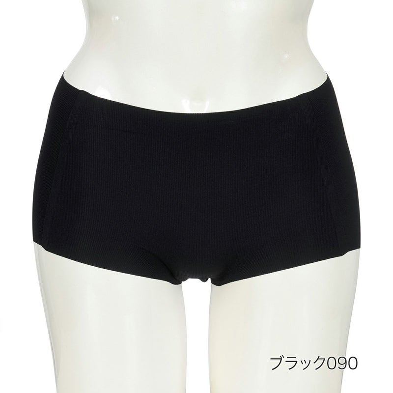 【満足】ショーツシームレスショーツ無地ボクサーシームレス(37-6618)