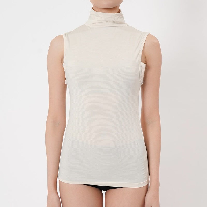 【満足】ノースリーブ360°EazyStretch無地袖なし吸水速乾(37-2503)