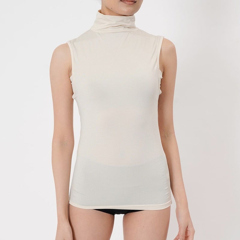 【満足】ノースリーブ360°EazyStretch無地袖なし吸水速乾(37-2503)