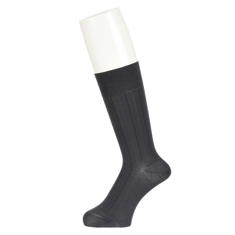 ブルックスブラザーズ靴下ストライプクルー丈(2B064)