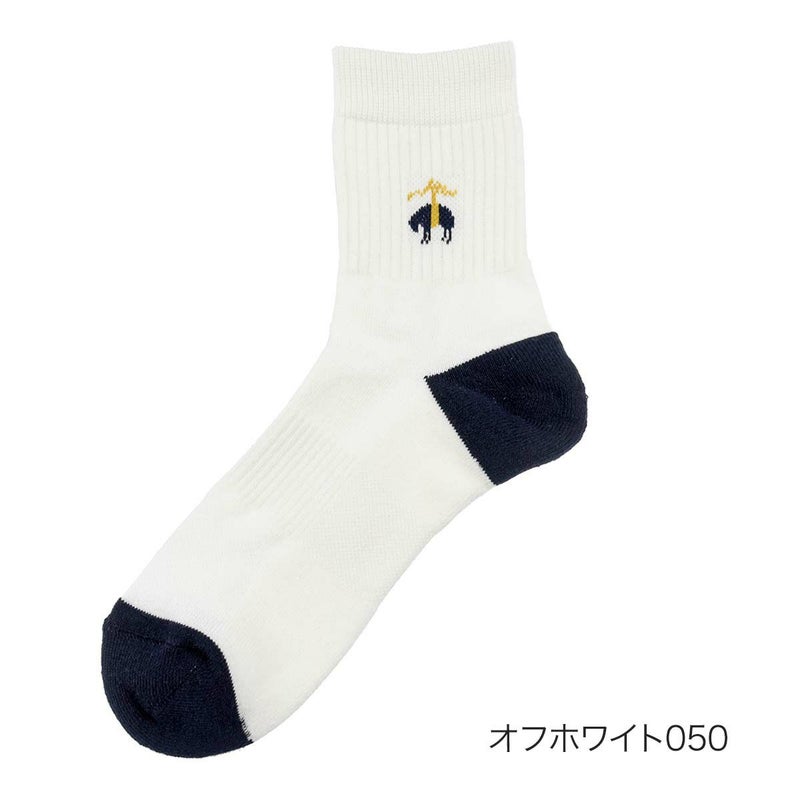 ブルックスブラザーズ靴下ワンポイントロゴショート丈足底パイル(6B522)
