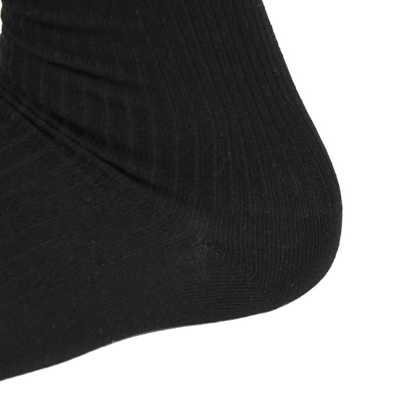 fukuske5足組靴下無地クルー丈5本指つま先かかと補強(155N58A9)