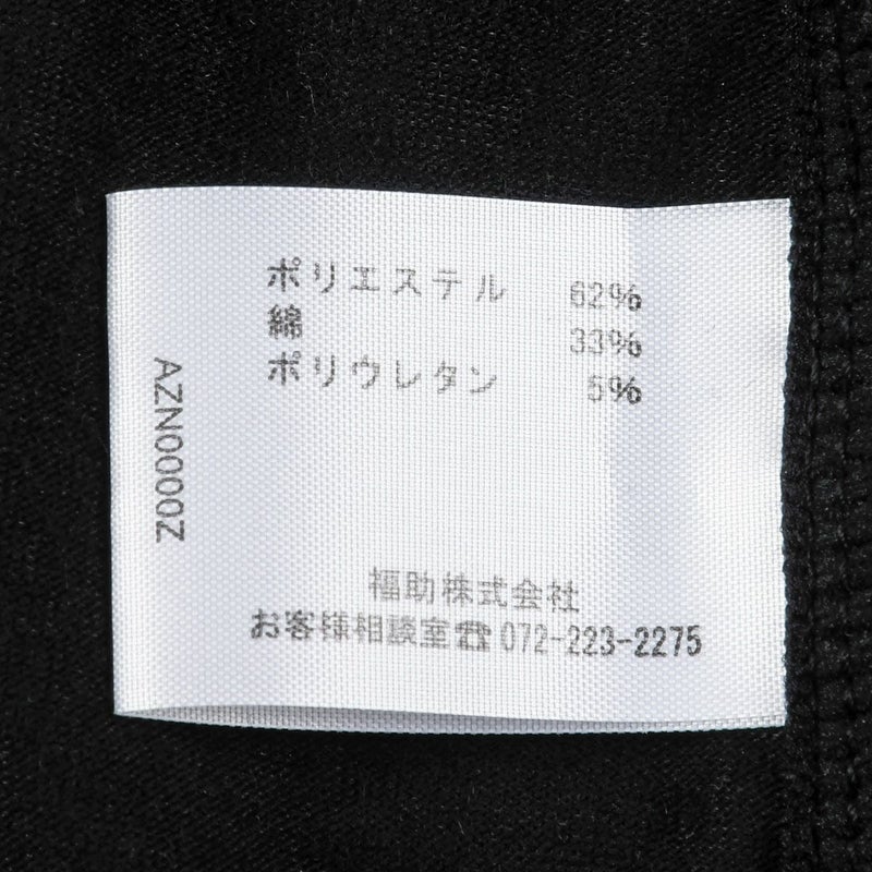 fukuske(フクスケ)2枚組レギンススパッツ無地マイクロ丈綿混素材ストレッチ(AZN0000)