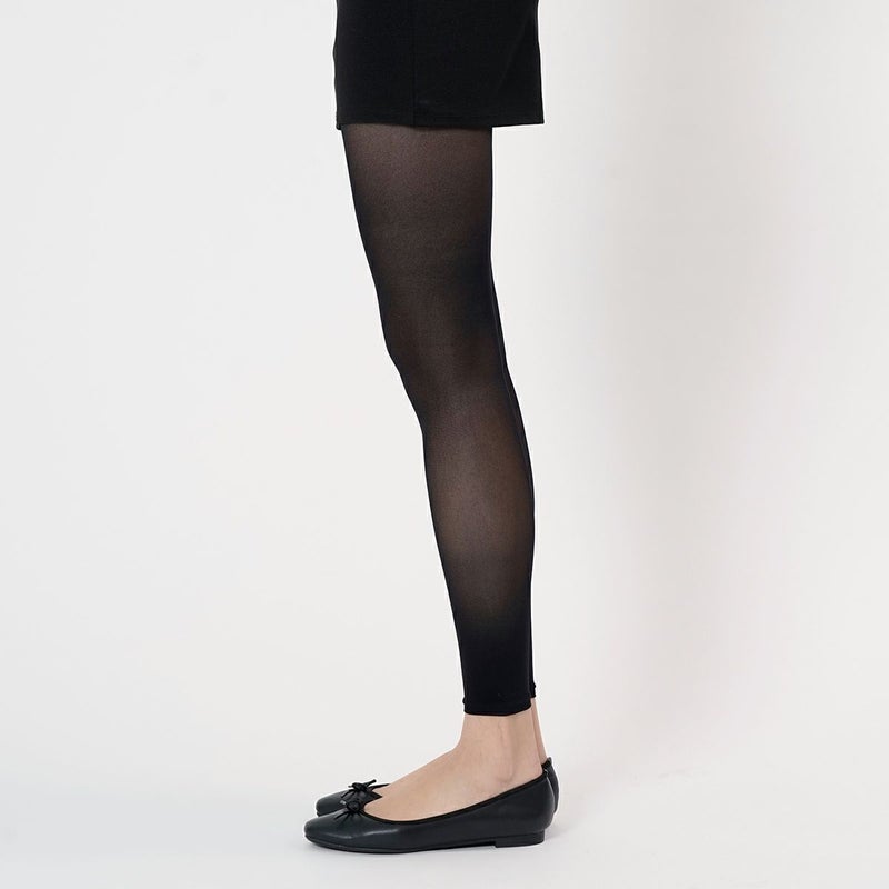 HODOHADA(ほどはだ)：HIYAHADAレギンス無地10分丈接触冷感糸(010-2001)