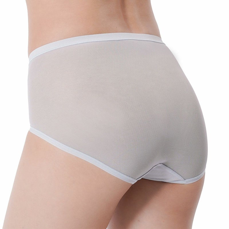 fukuskeFUN(フクスケファン)ショーツ無地スタンダードタイプ透け感(14P1011)