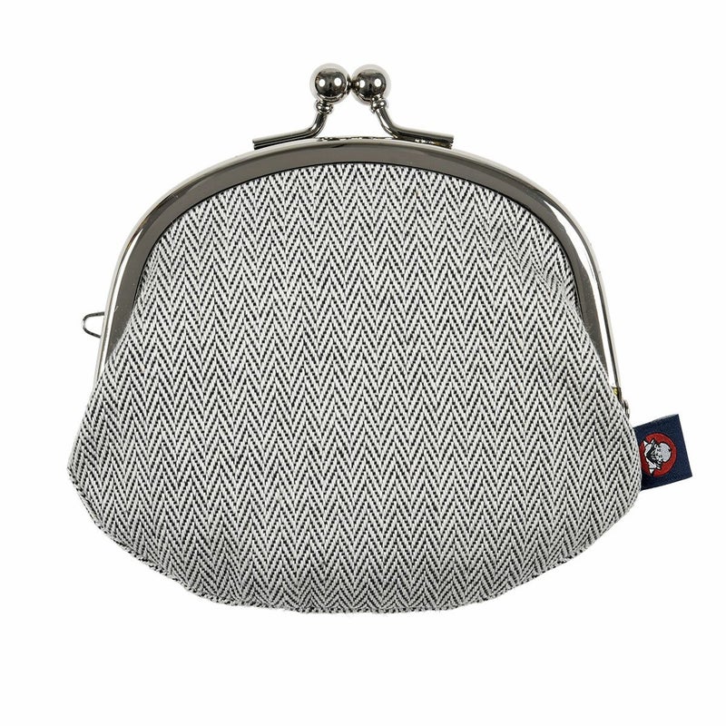 .fukuske(ドットフクスケ)：がま助財布無地3.3寸小銭入れ足袋生地使用日本製(90X90021)