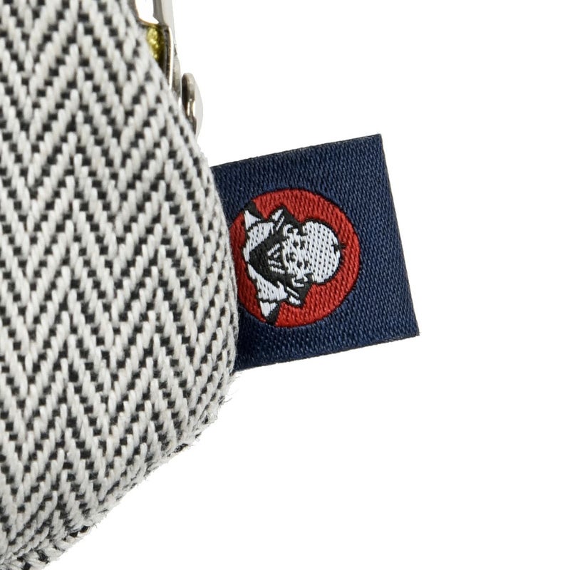 .fukuske(ドットフクスケ)：がま助財布無地3.3寸小銭入れ足袋生地使用日本製(90X90021)