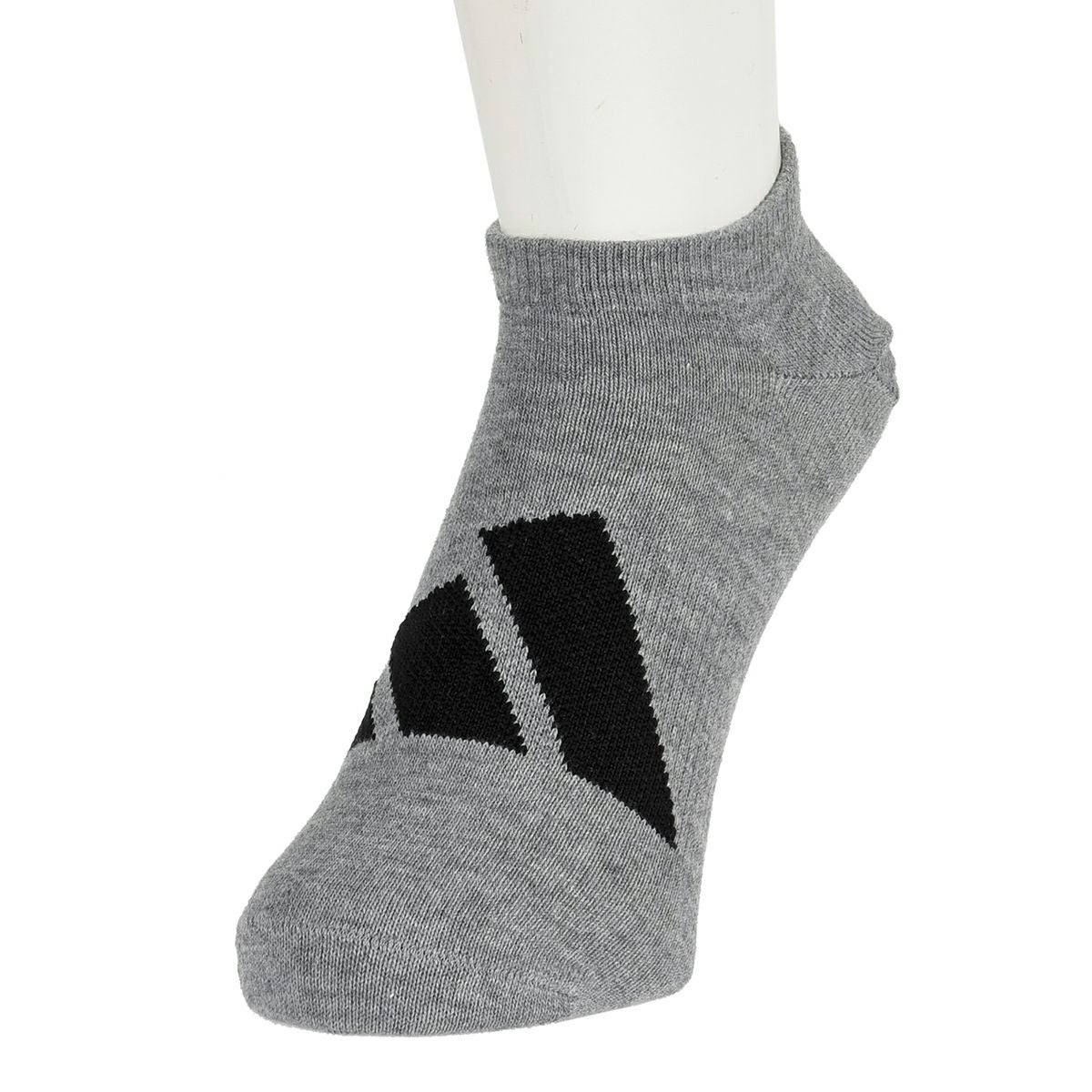 adidas(アディダス)】3足組 靴下 DEO 無地 ロゴ スニーカー丈 消臭