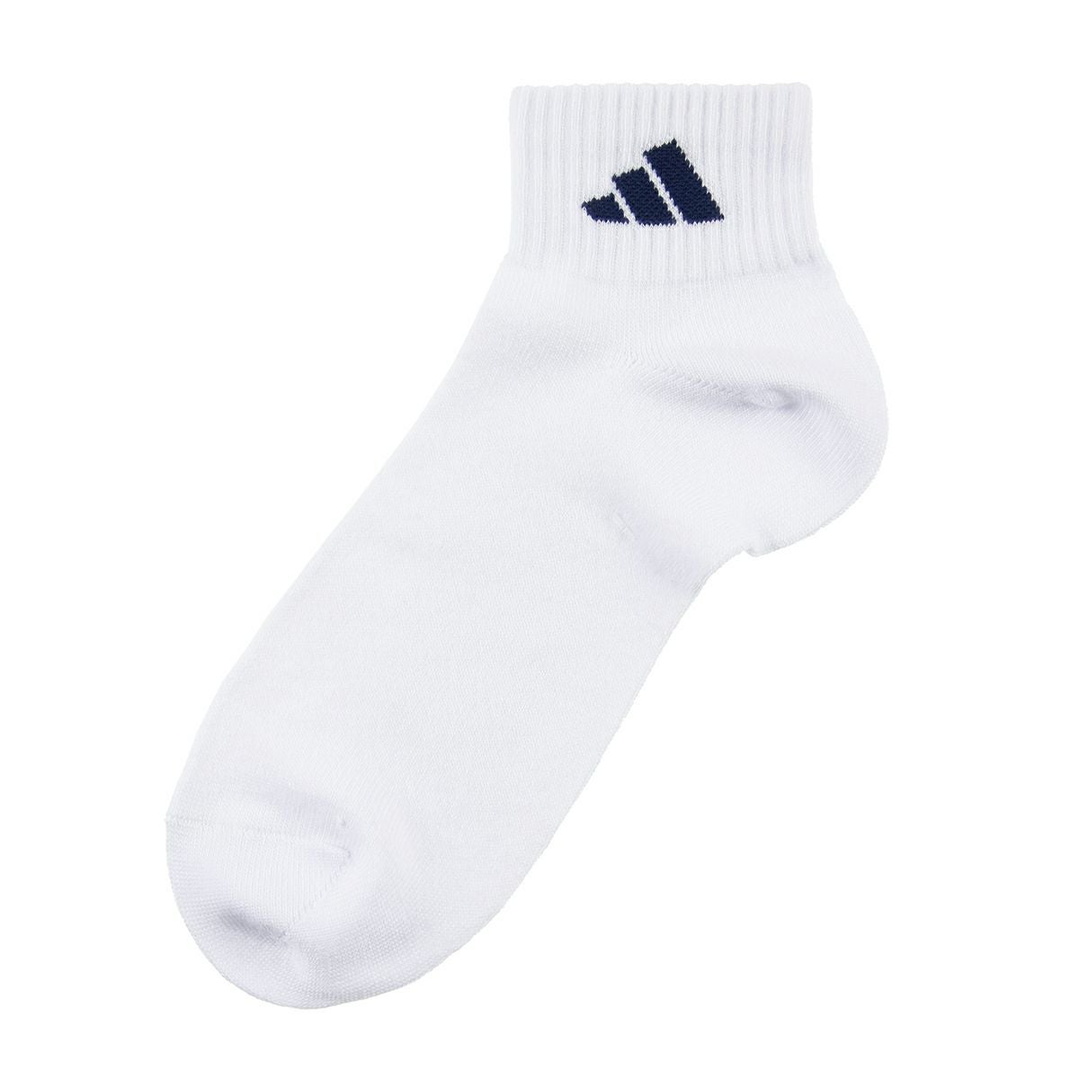 adidas(アディダス)】3足組 靴下 DEO 無地 ロゴ ショート丈 消臭