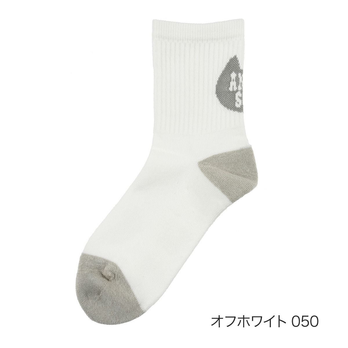ANNA SUI(アナ スイ)】 靴下 バイカラー クルー丈 (3336-201) | 柄