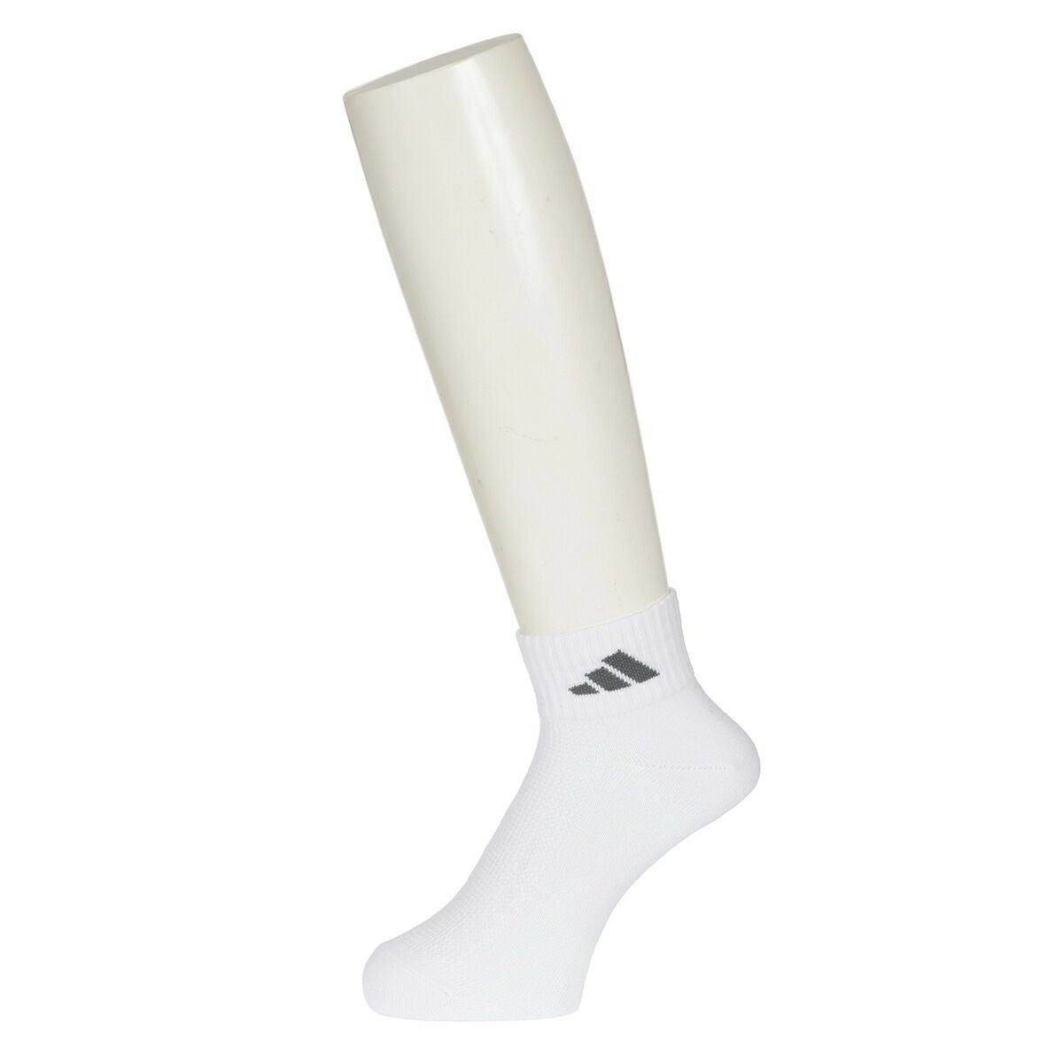 adidas(アディダス)】3足組 靴下 DEO 無地 ロゴ ショート丈 消臭 足の