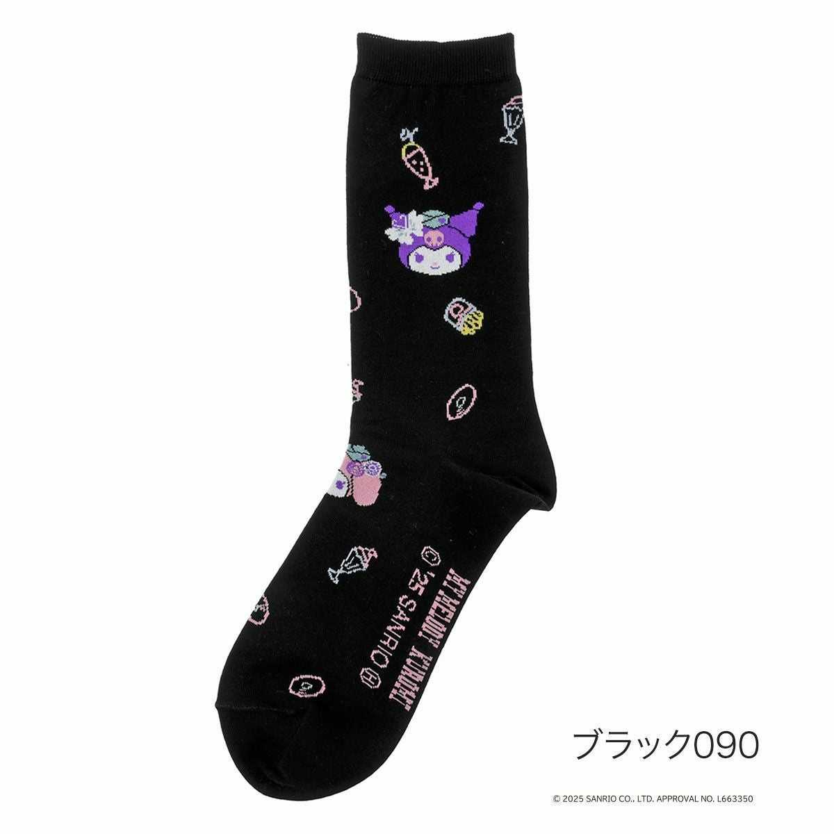 ANNA SUI(アナ スイ)】 靴下 マイメロディ クロミ 総柄 ミドル丈 (3136