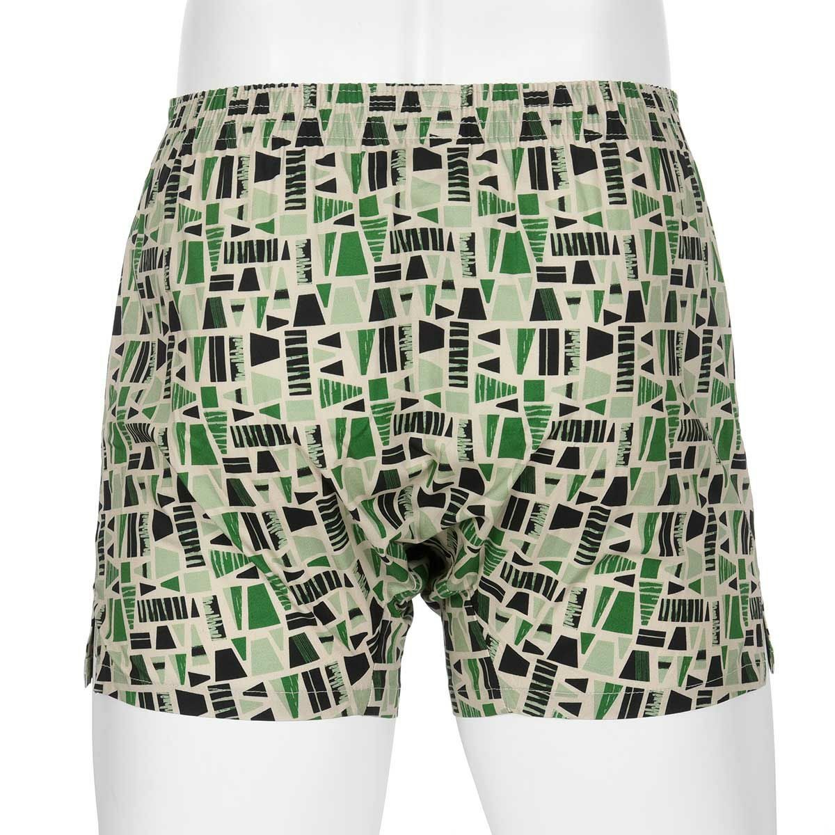 SHITATEYA PANTS】 トランクス タイル柄 前開き ストレッチ性 サイド